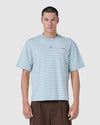 scribe t-shirt blue stripe - preview