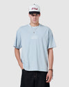 stamp t-shirt blue
