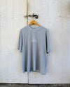 stamp t-shirt blue