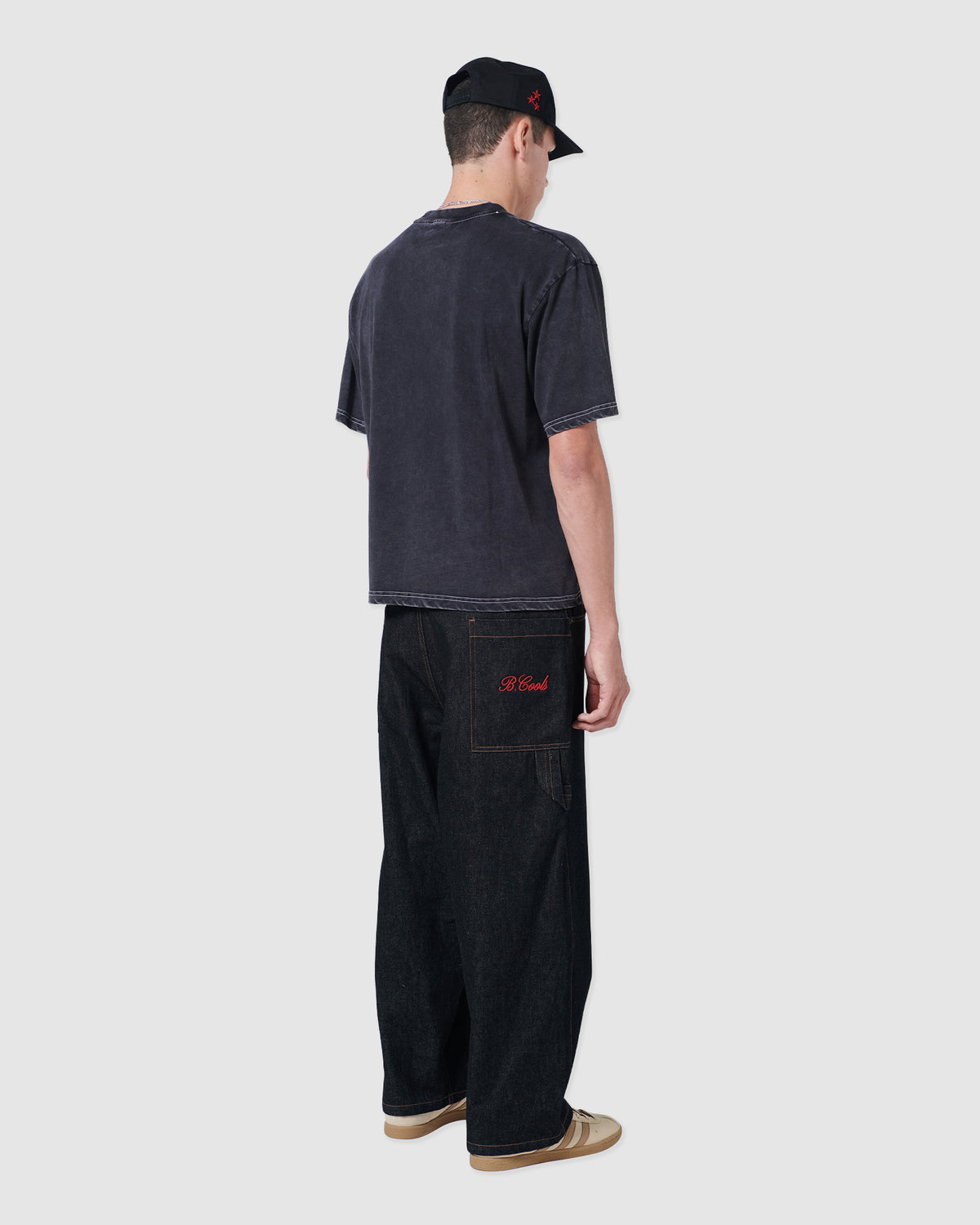 1990 Crop T-shirt Black - sold out