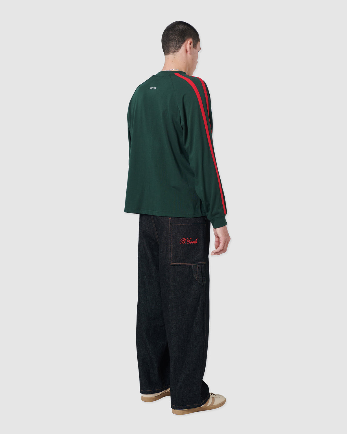 BB14 Crop LS T-shirt Forest - sold out
