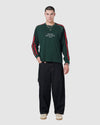 BB14 Crop LS T-shirt Forest
