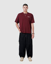 scribe t-shirt oxblood