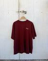 scribe t-shirt oxblood