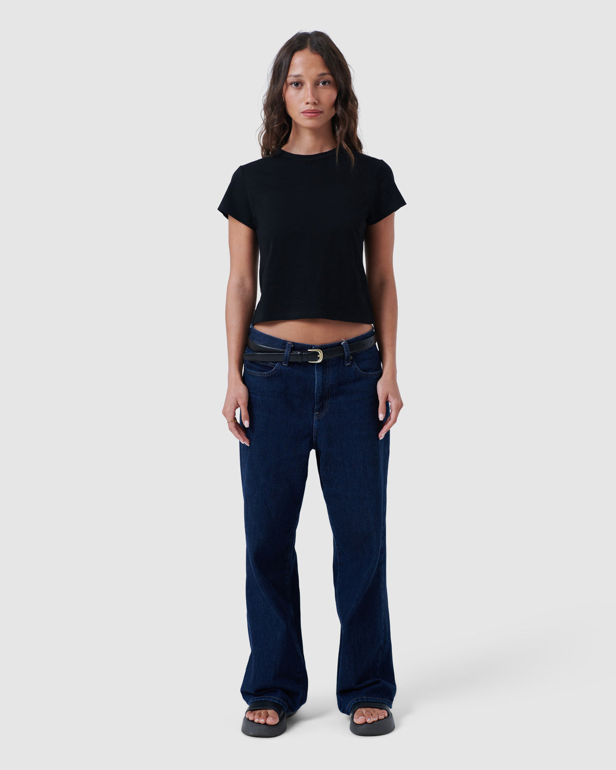 baby t-shirt black