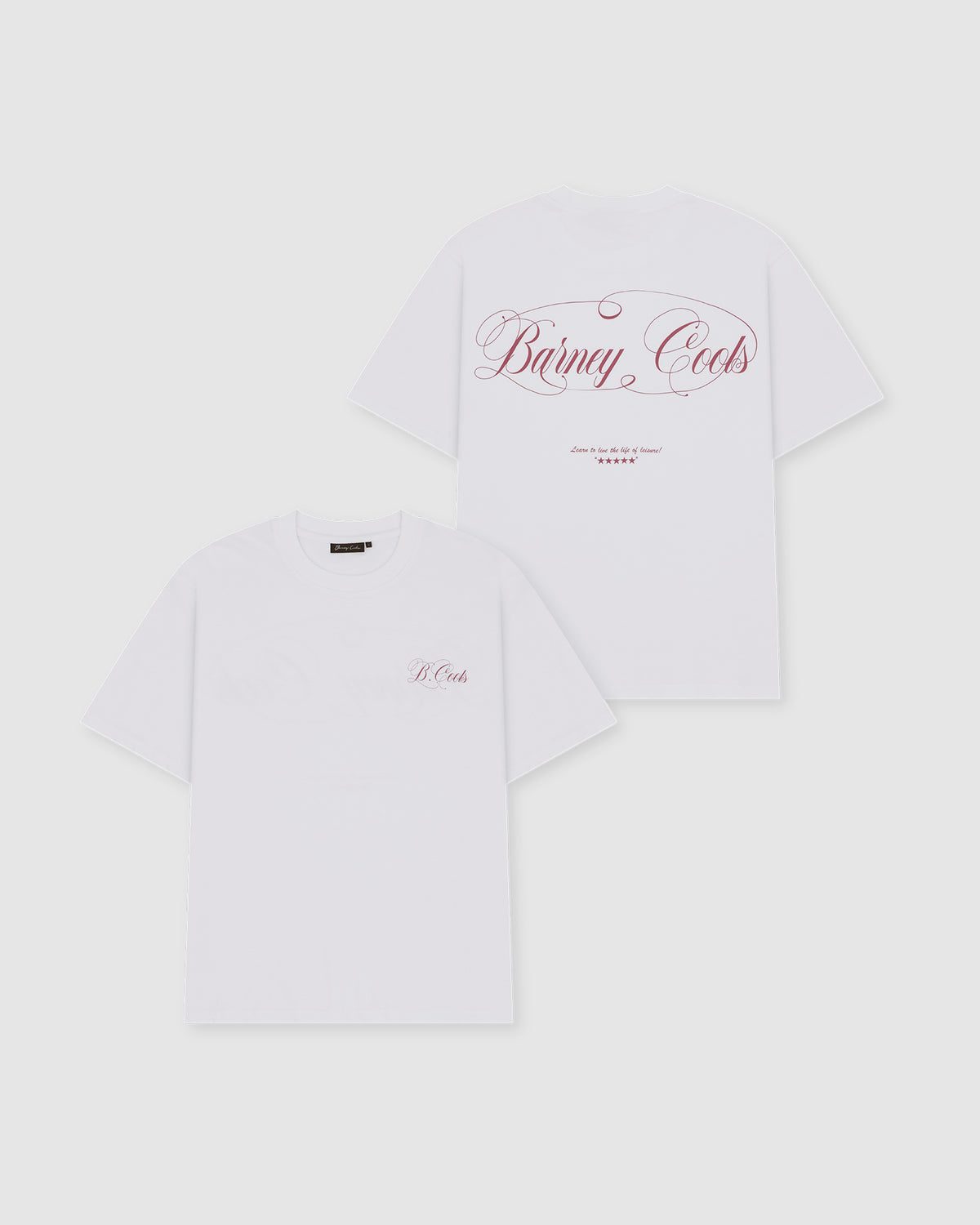 Script Crop T-shirt White - sold out