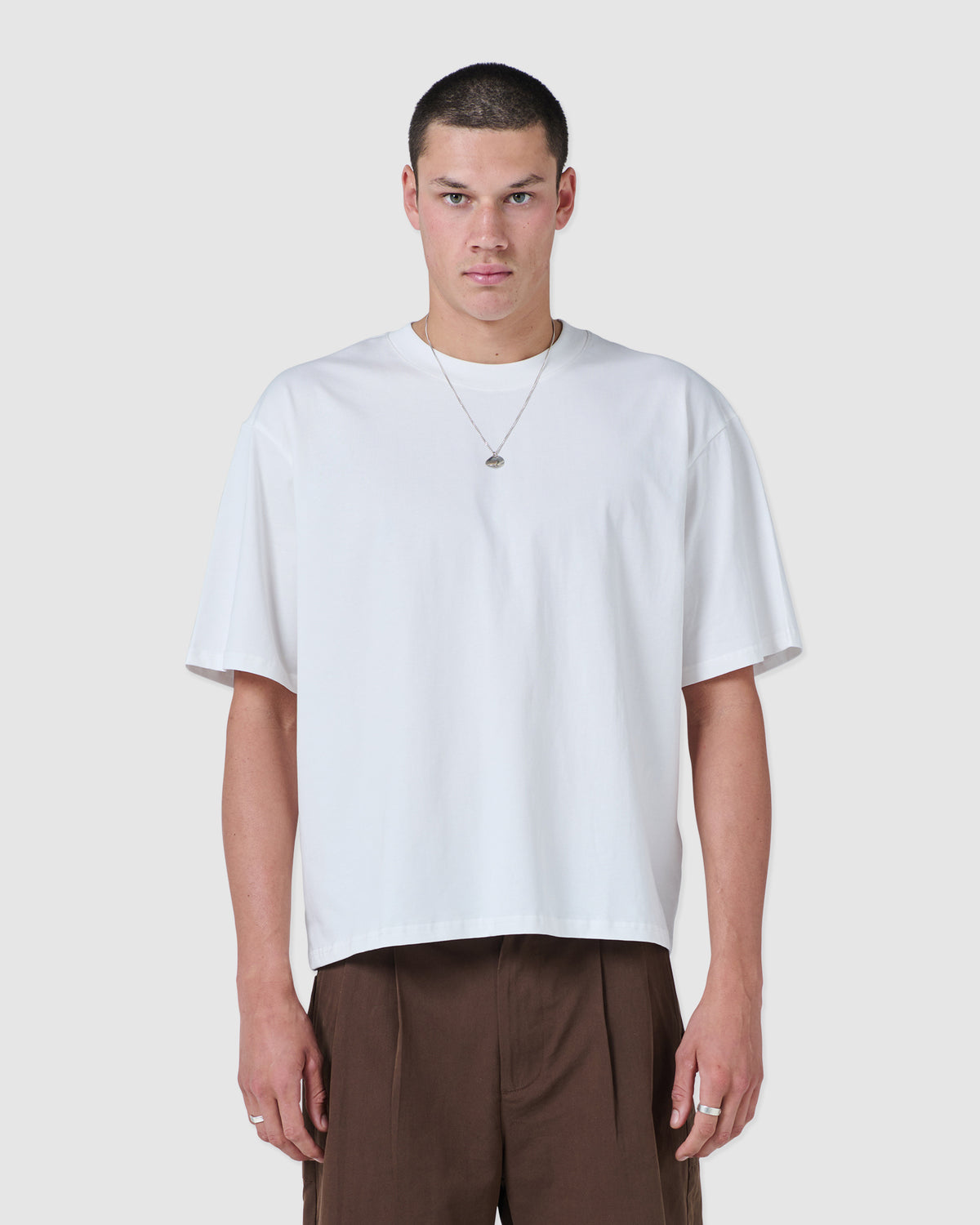 arcane crop t-shirt white