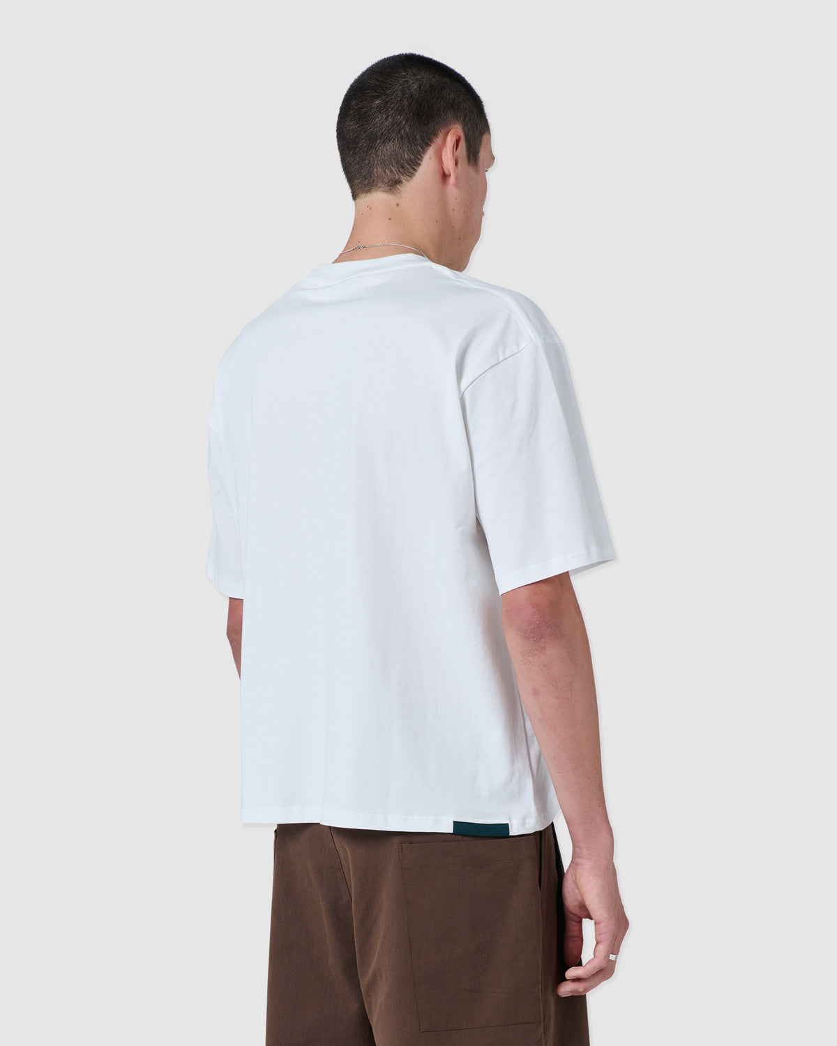 arcane crop t-shirt white