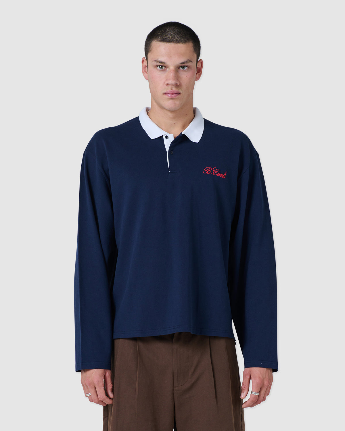scribe polo navy