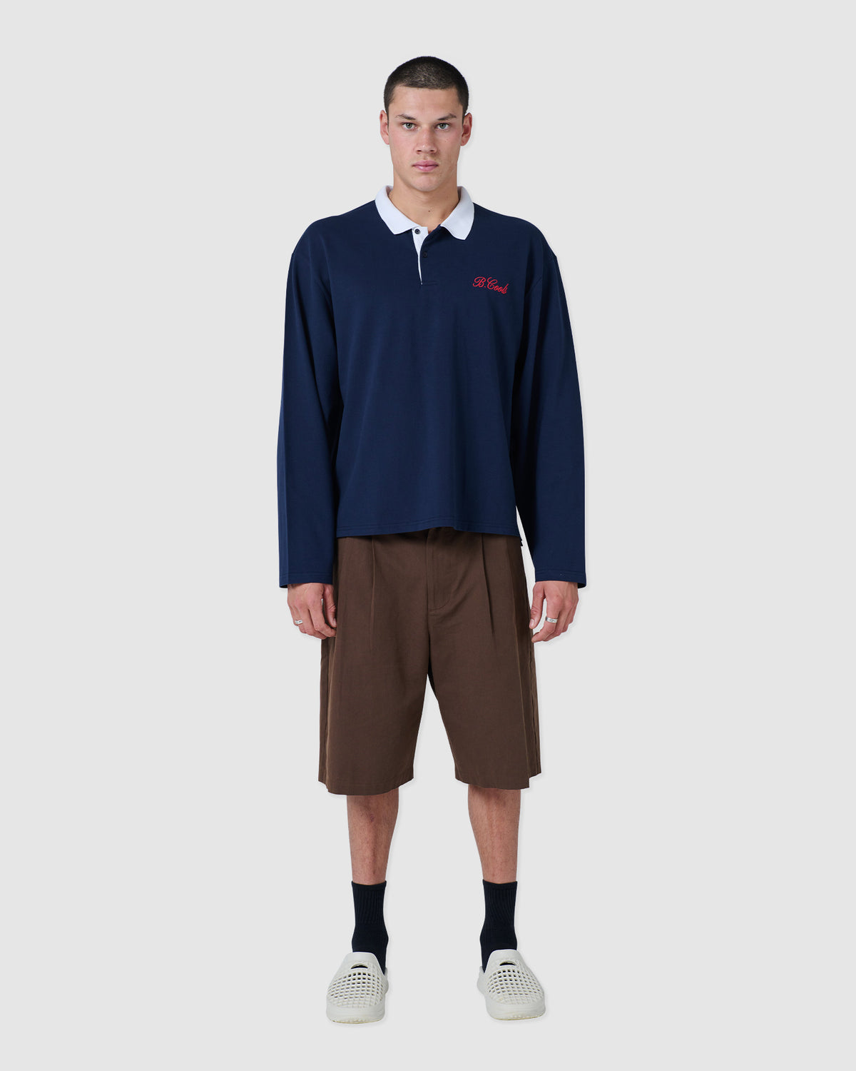 scribe polo navy