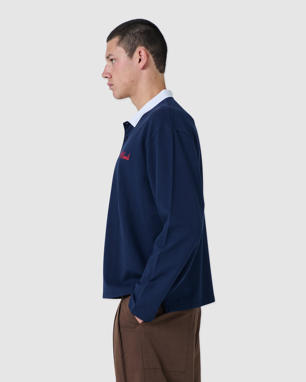 scribe polo navy