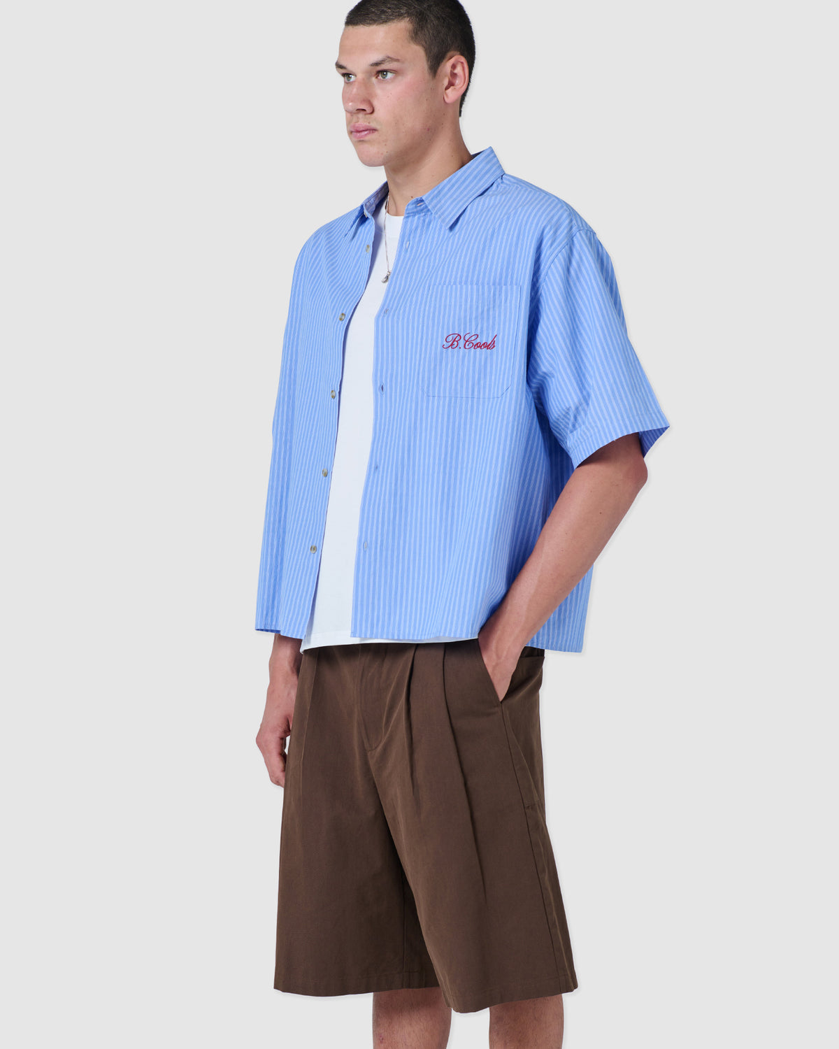scribe shirt blue