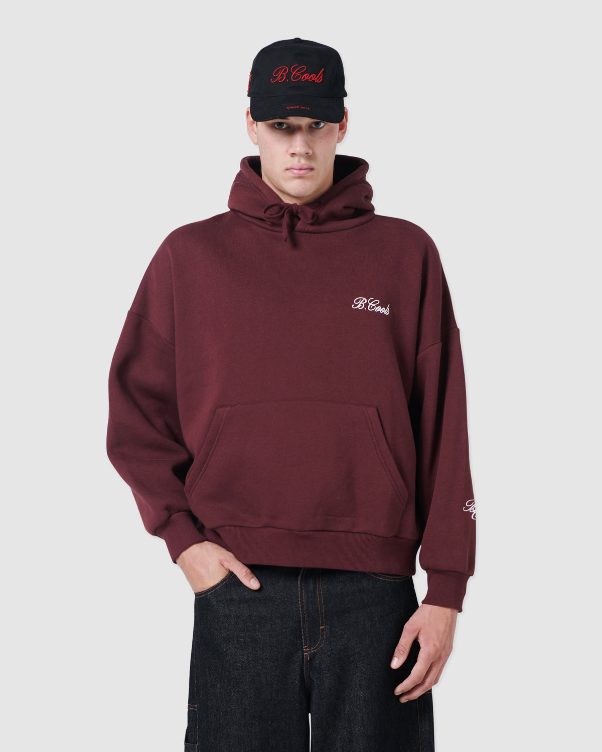 scribe hood oxblood