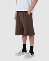pleat short chocolate - preview