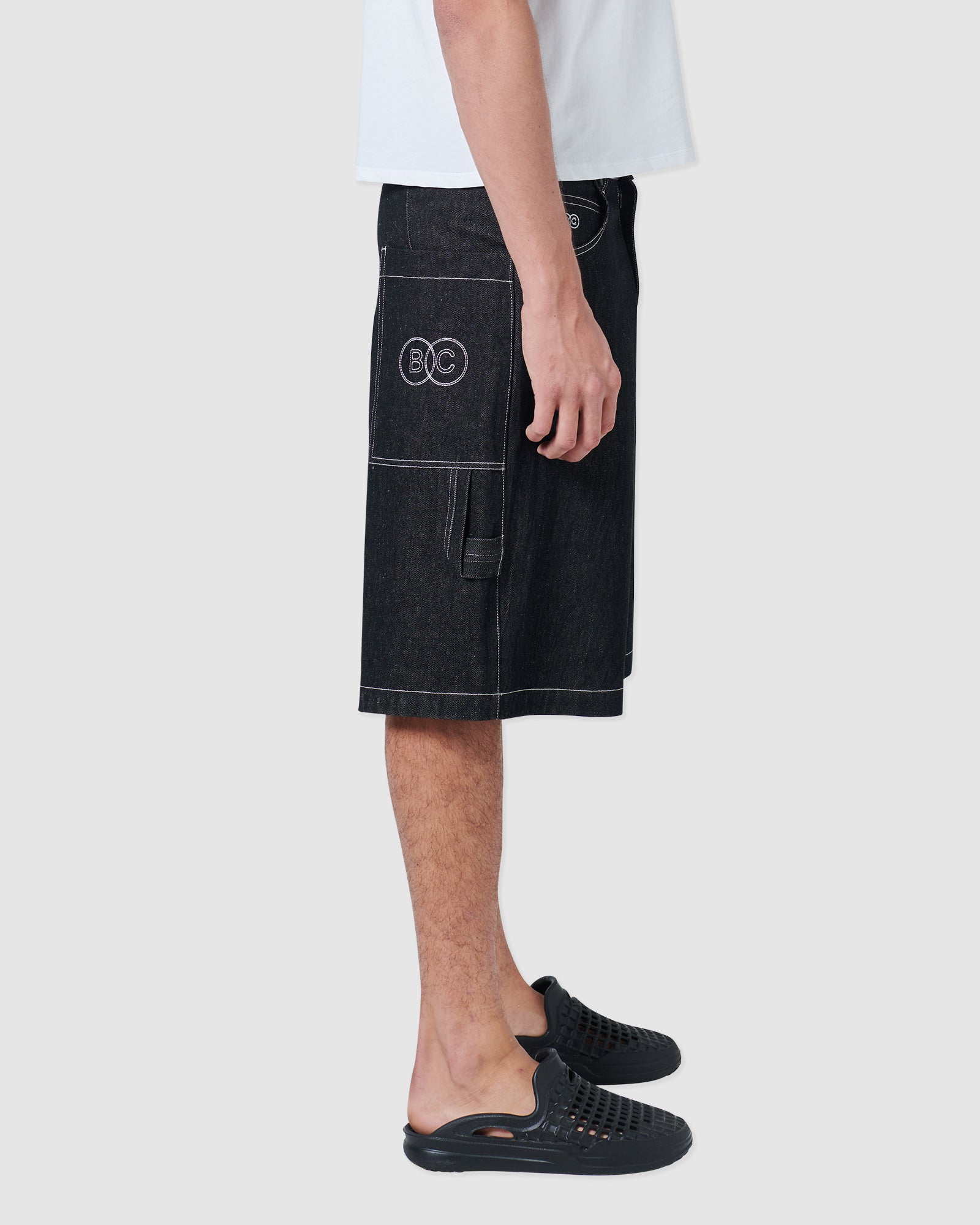 Denim Jort Raw