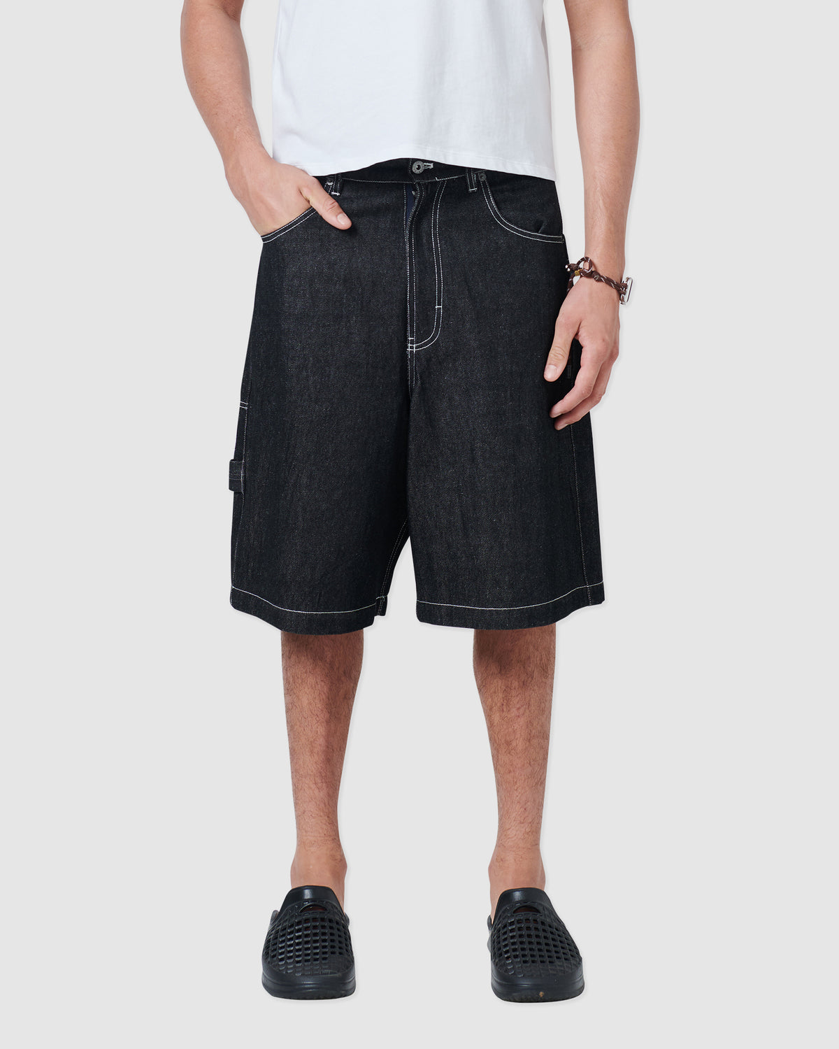 Denim Jort Raw
