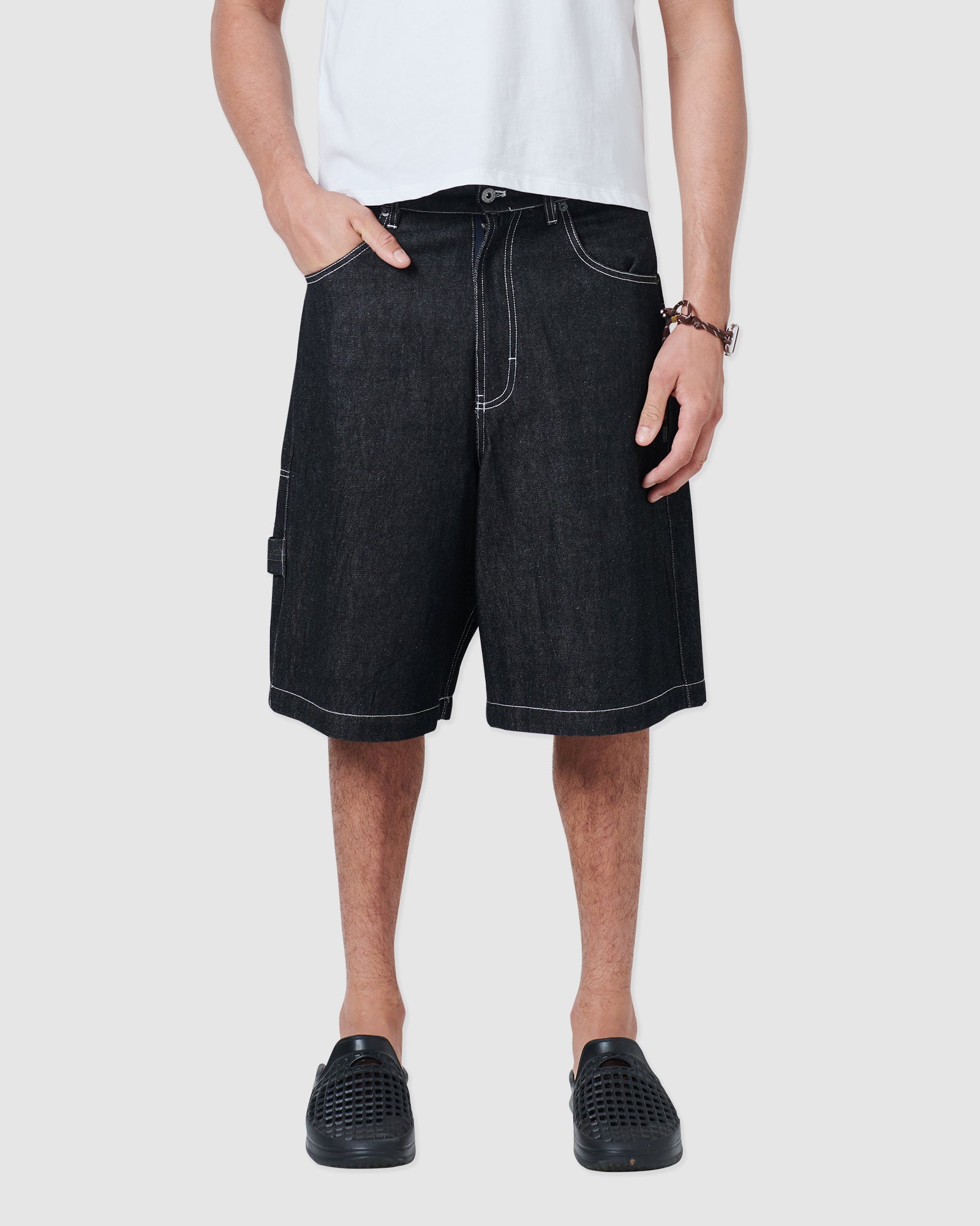 Denim Jort Raw