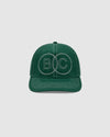 stitch cap green